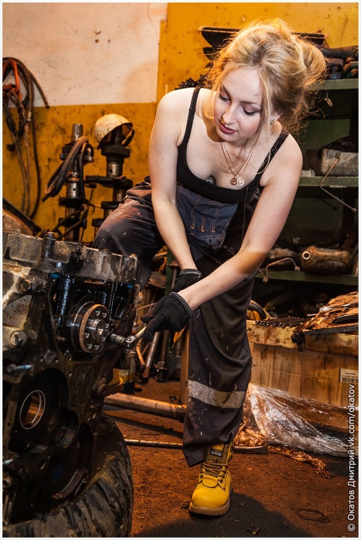 Женщины автомеханики
