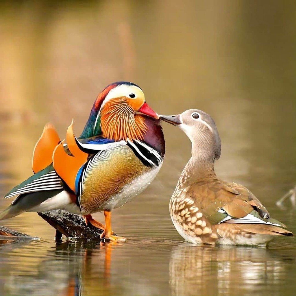 Утка Мандаринка