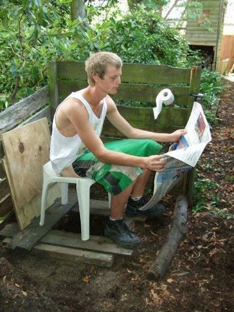 Чучело на даче прикольные