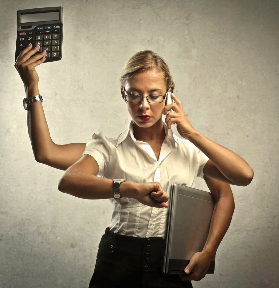 Женщина бухгалтер