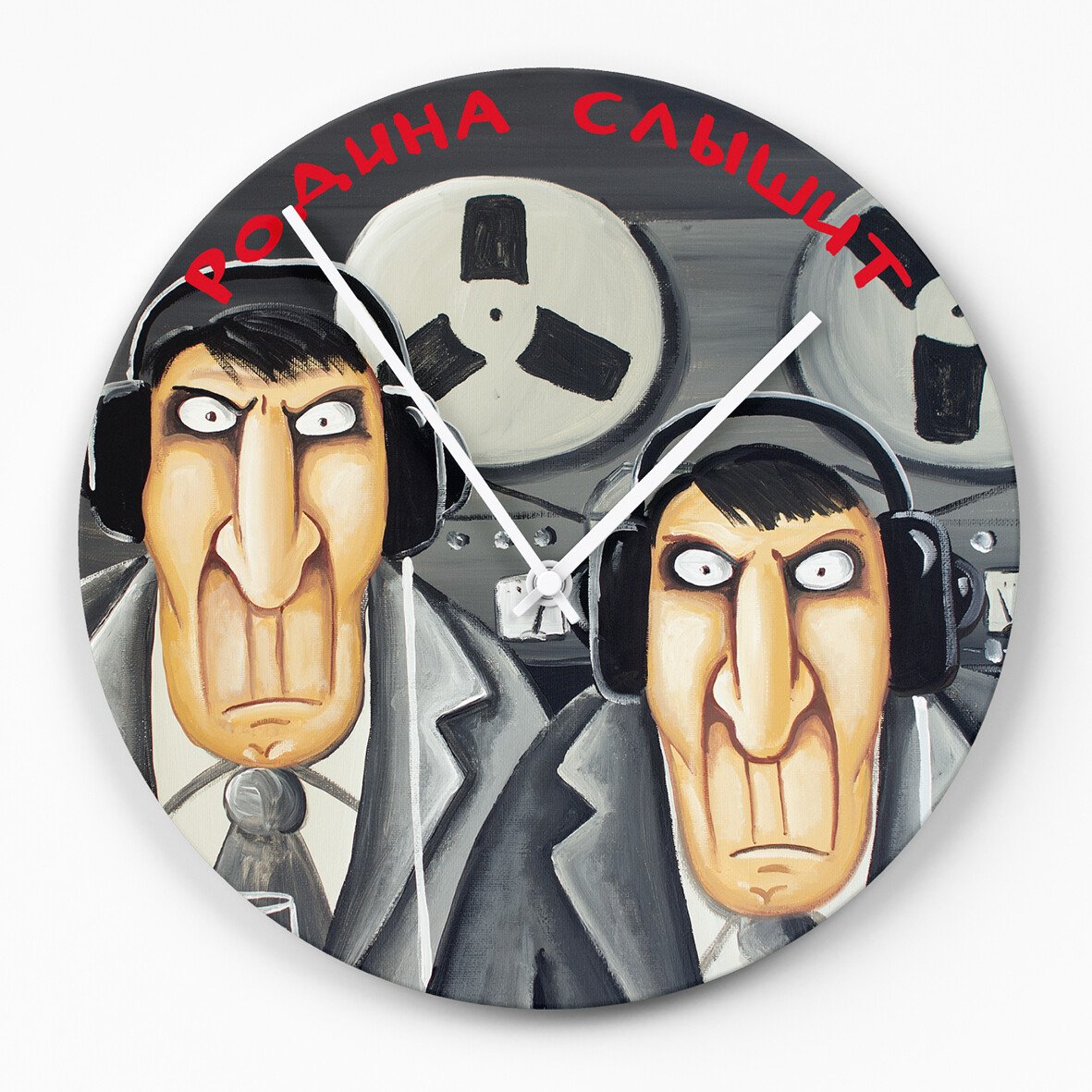 Картина Васи Ложкина Родина слышит