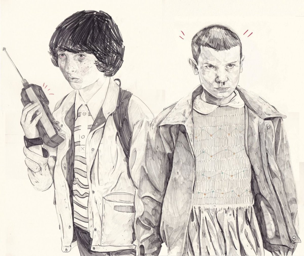 Майк ОСД рисунок