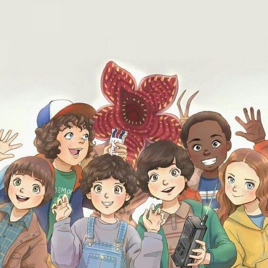 Очень странные дела аниме