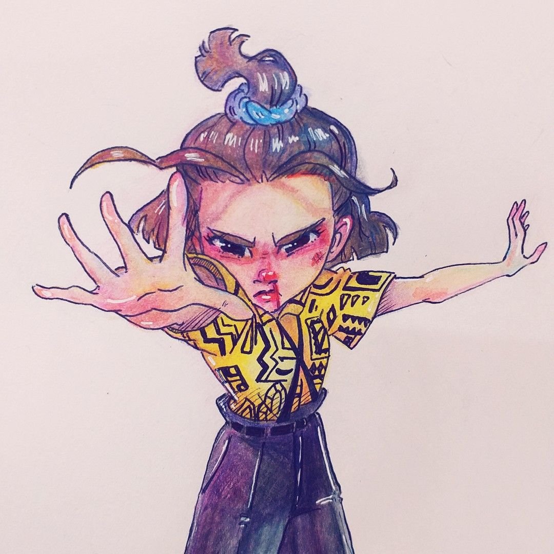 Очень странные дела для срисовки