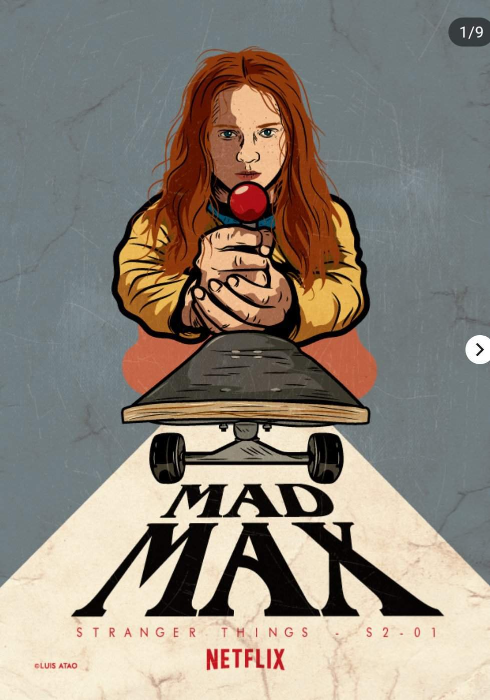 Винтажные плакаты очень странные дела