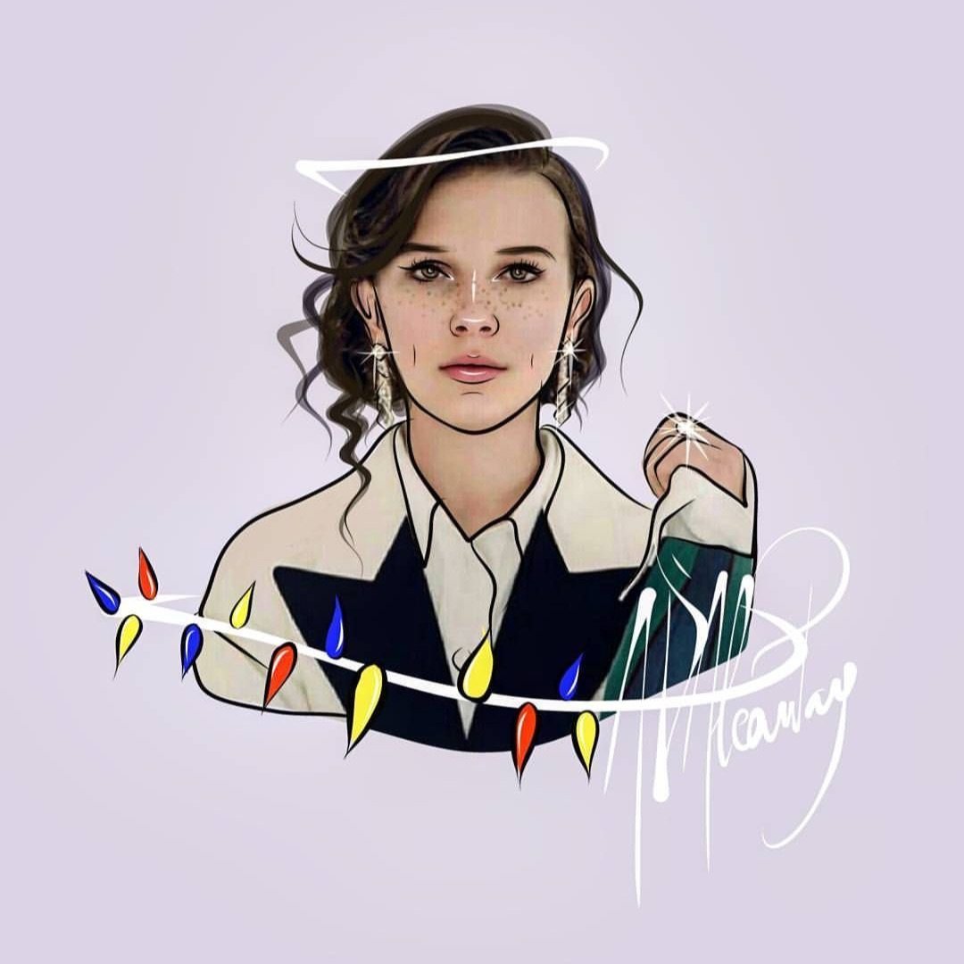 Милли Бобби Браун арт