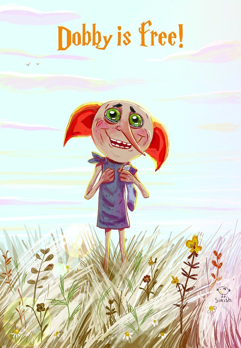 Добби свободен картинка смешная