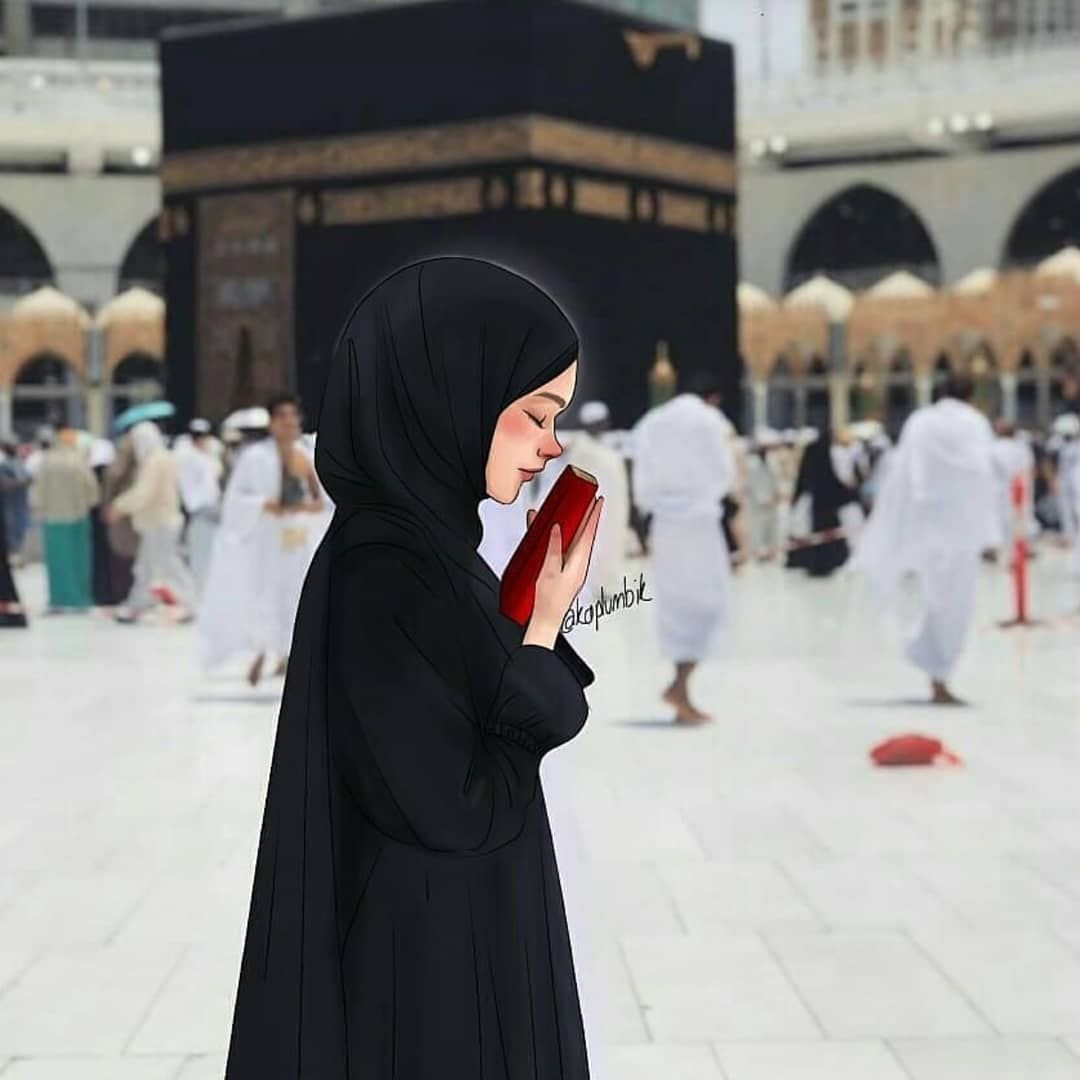 Мусульманка в хиджабе