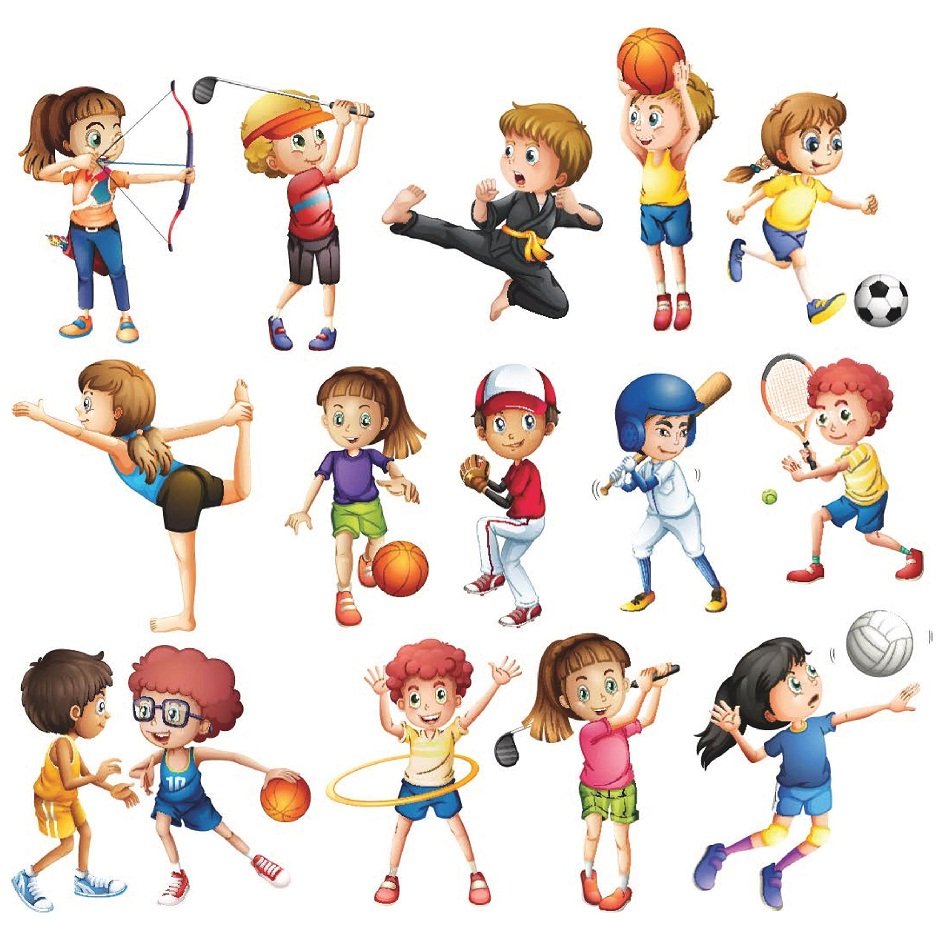 Спортивные картинки для детей