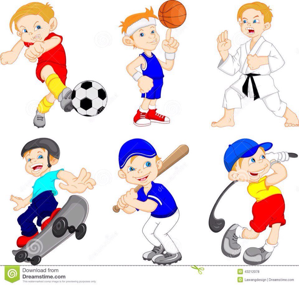 Фигурки спортсменов для детей