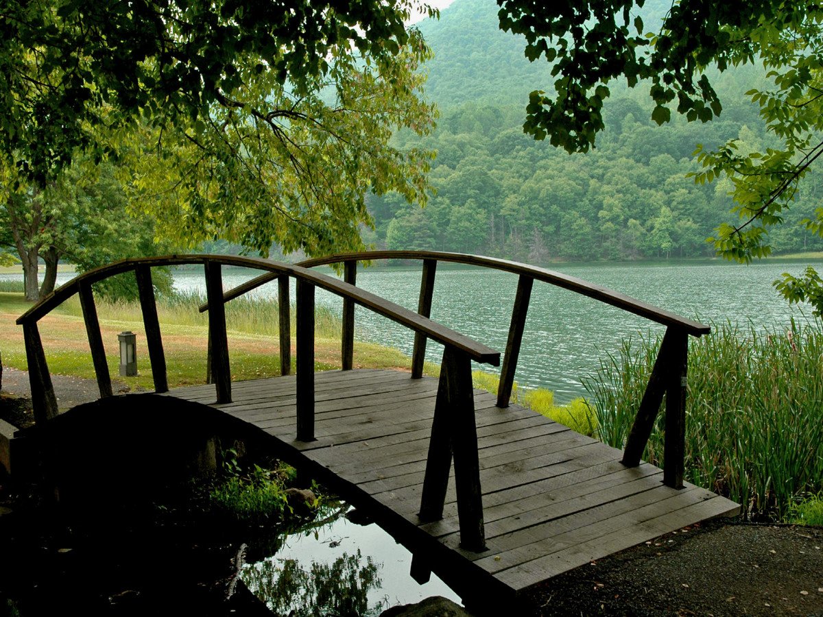 Мостик через речку