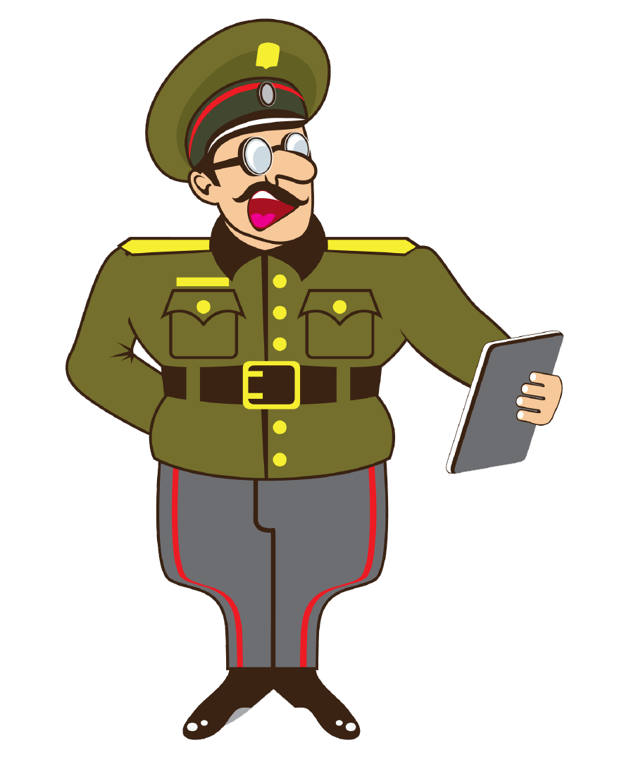 Генерал мультяшный