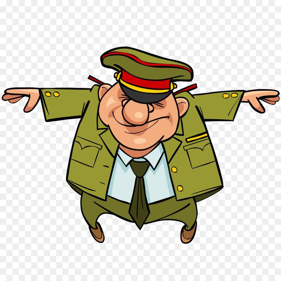 Мультяшные офицеры