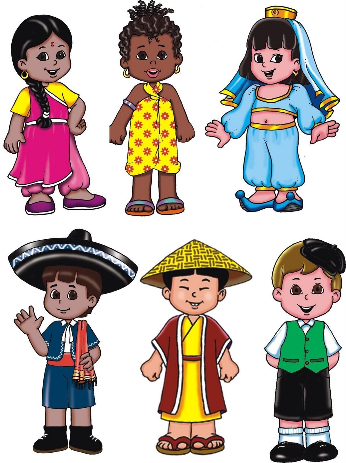 Народы России список для детей