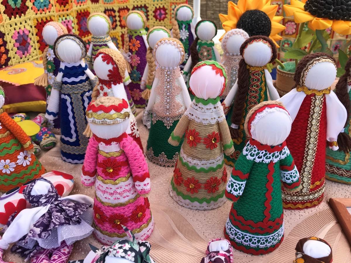 Народные промыслы Мезенская роспись