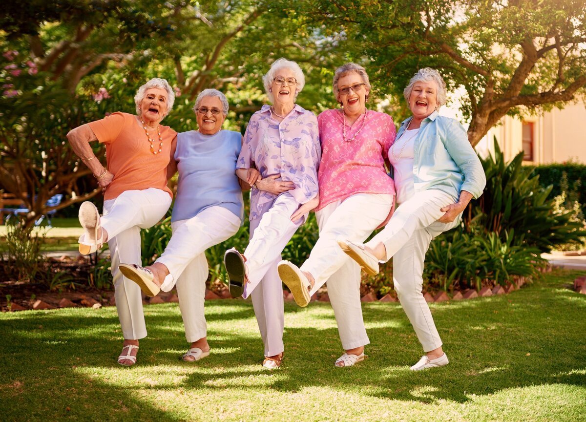 Счастливые старики