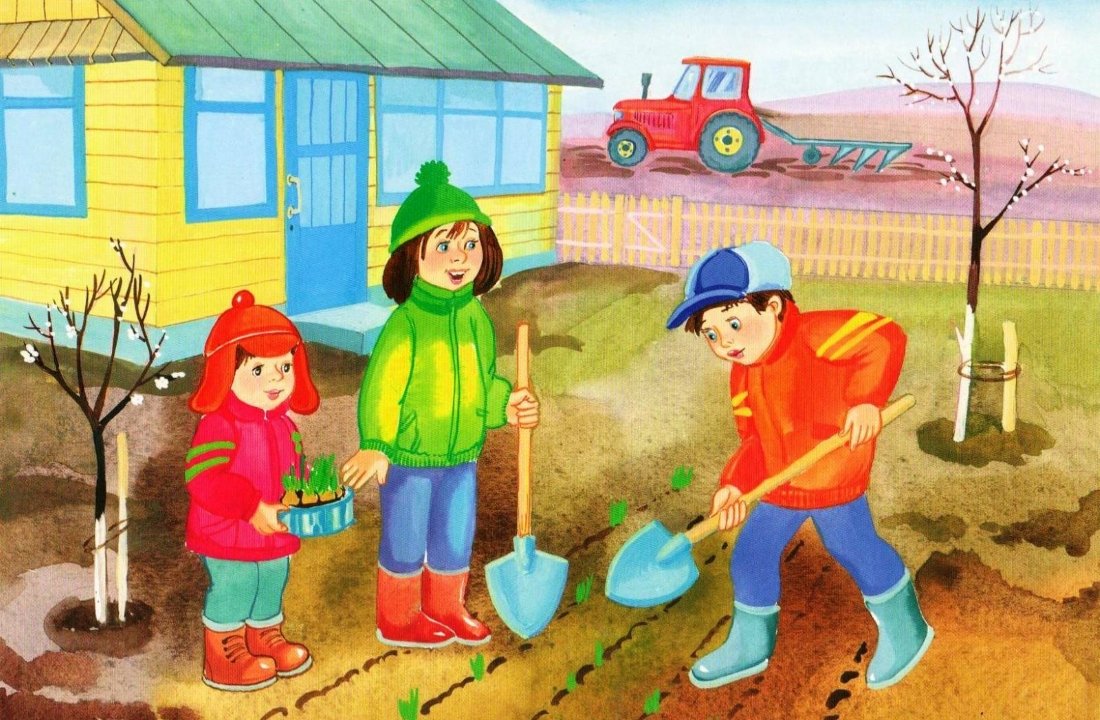 Картина м.г. Пишвановой «ранняя Весна»