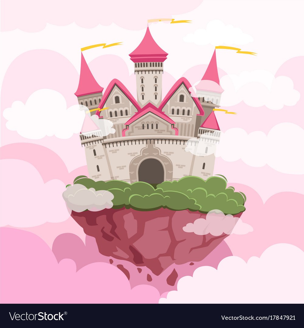 Сказочный замок картинки для детей