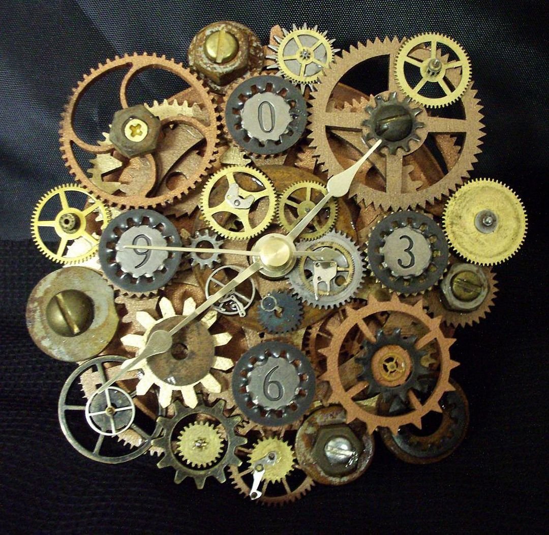 Механизм из шестеренок