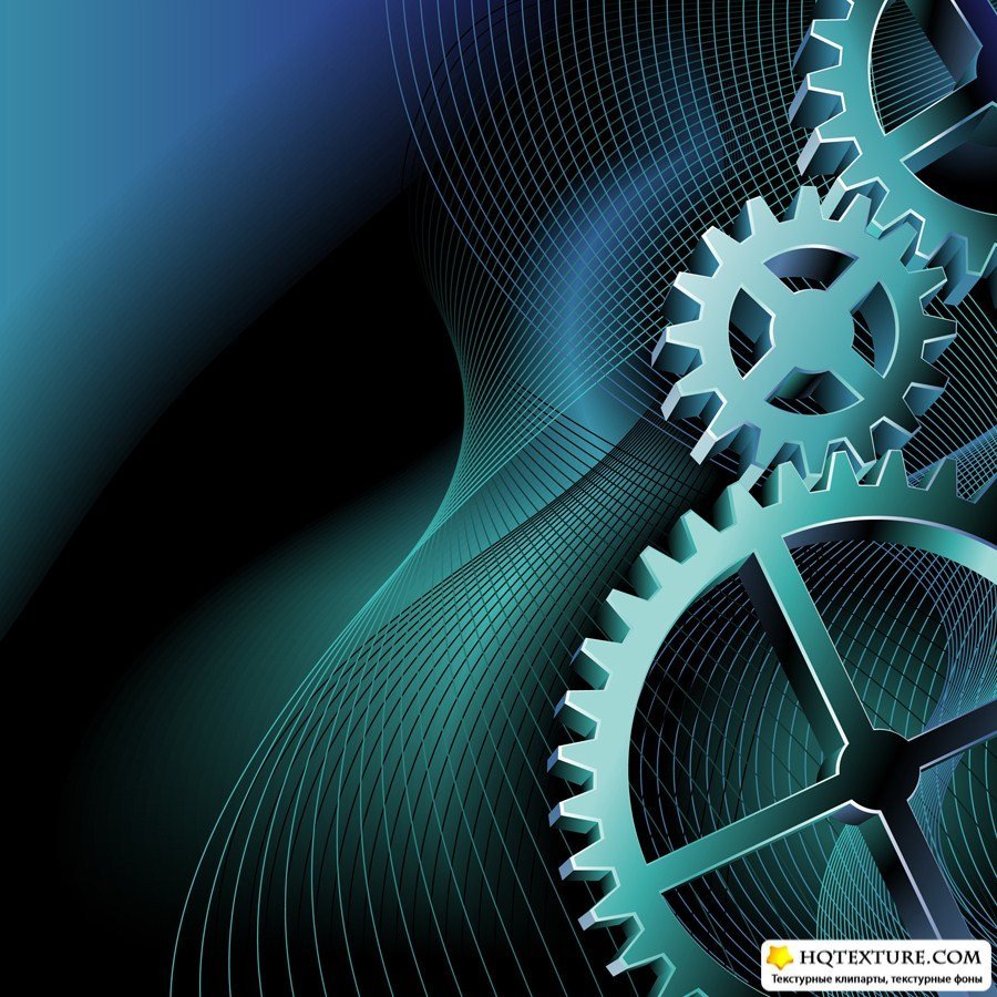 Шестеренки фон