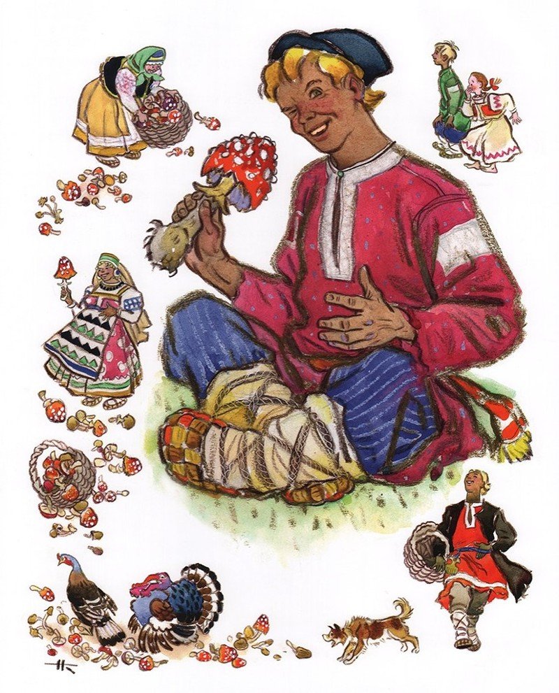 Иванушка-дурачок сказка