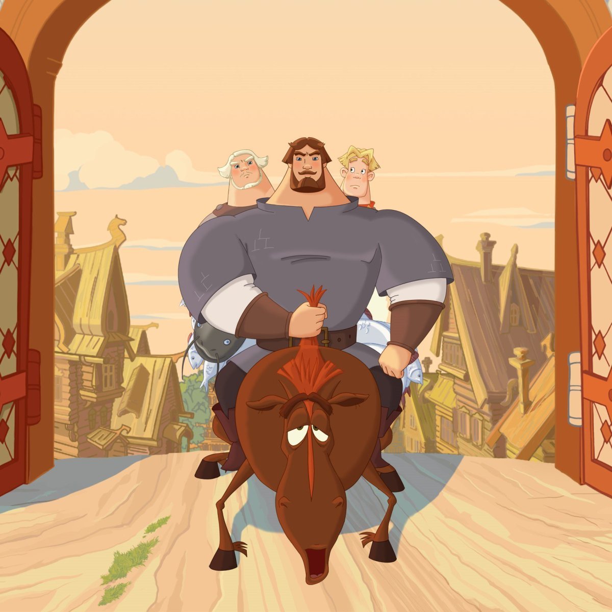 Бурушка конь Ильи Муромца