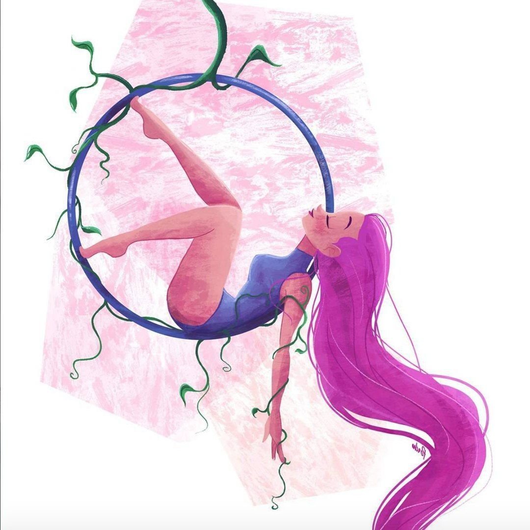 Художественная гимнастика рисунки