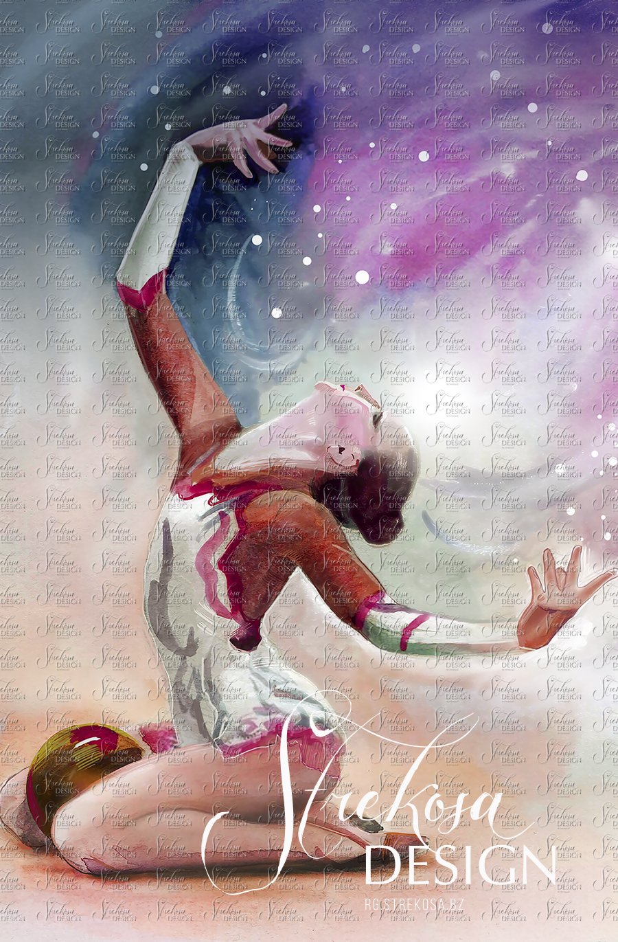 Художественная гимнастика живопись