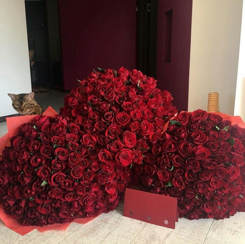 Букеты цветов шикарные в доме