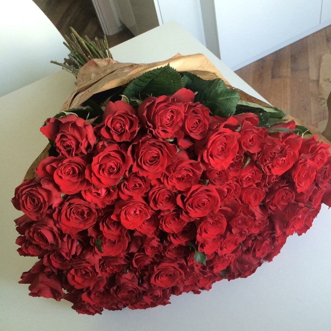 Огромный букет