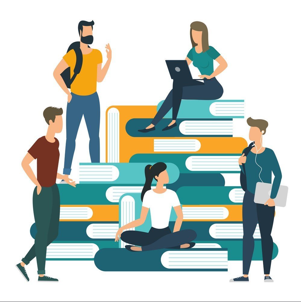 Студенты векторное изображение