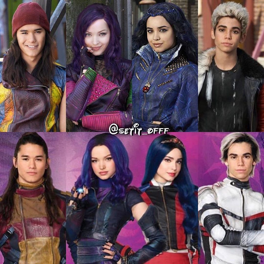 Наследники Карлос и Джей