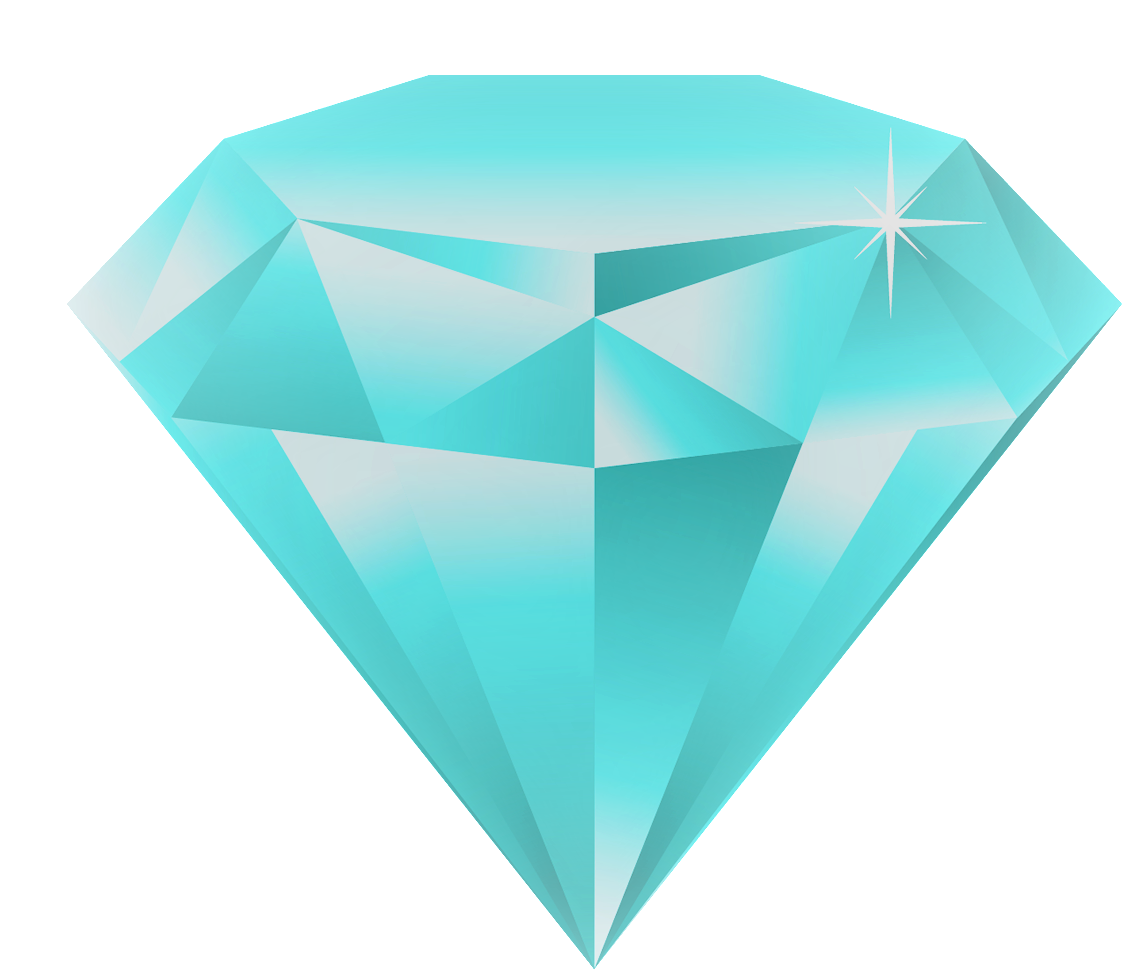 Алмаз мультяшный