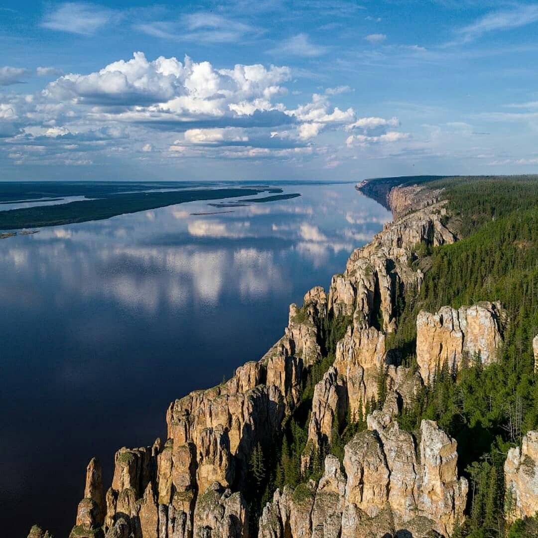 Река Лена Ленские столбы