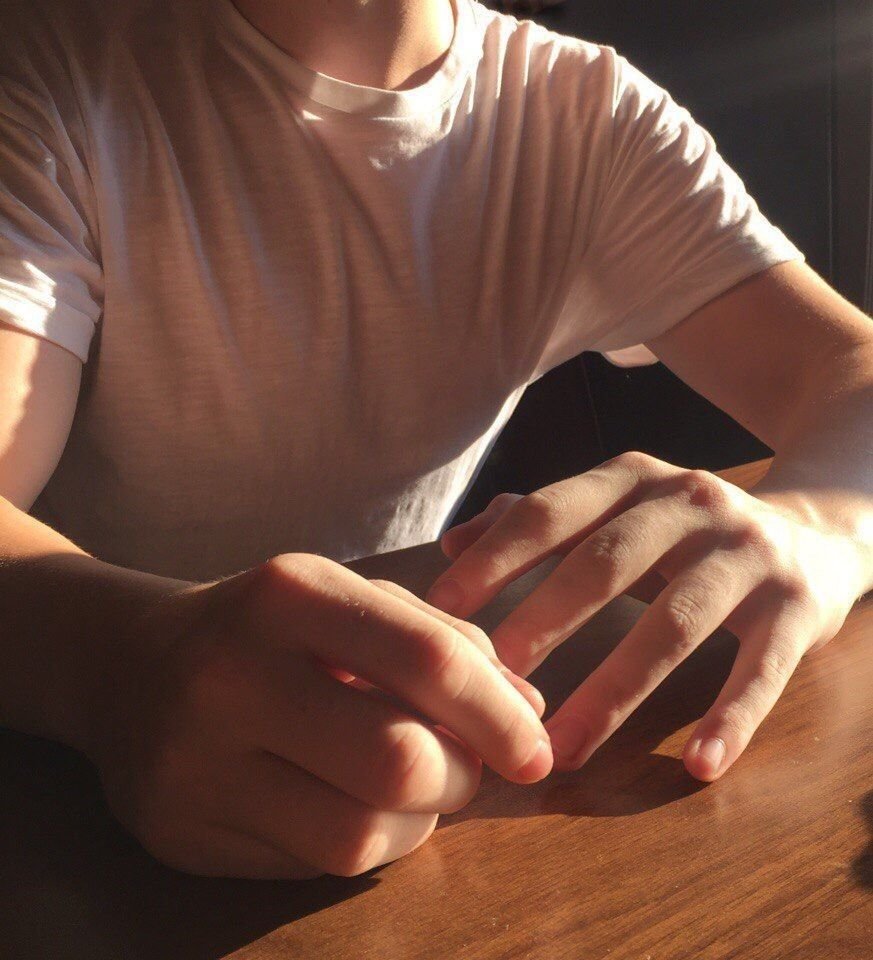 Эстетика рук парней