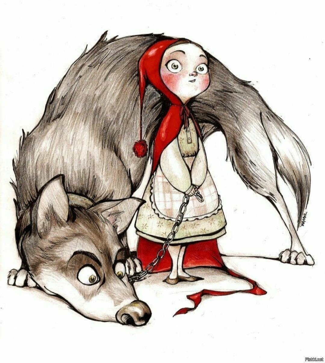 Красная шапочка и волк
