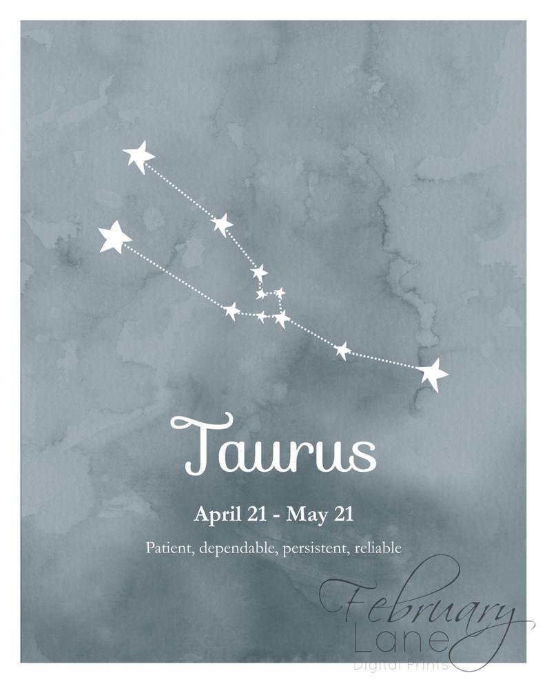 Созвездие Телец схема