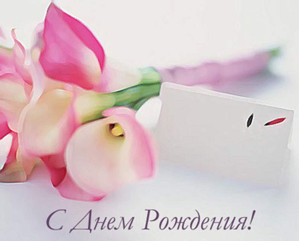 Поздравляю с днём рождения