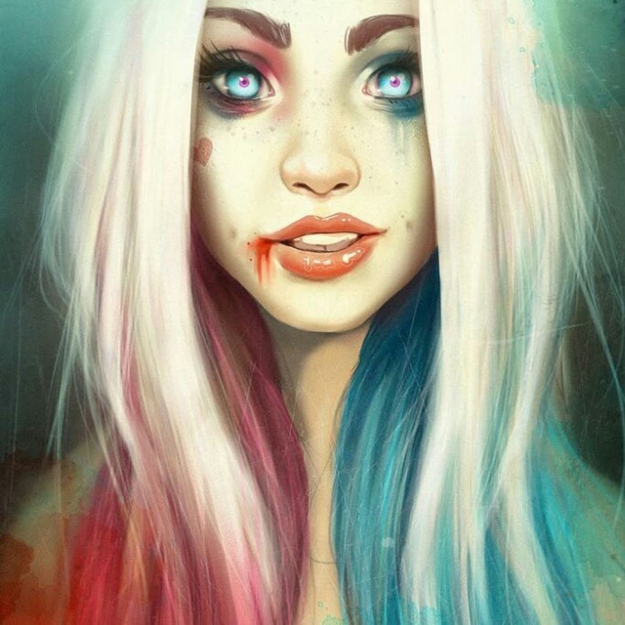 Девочка классный арт