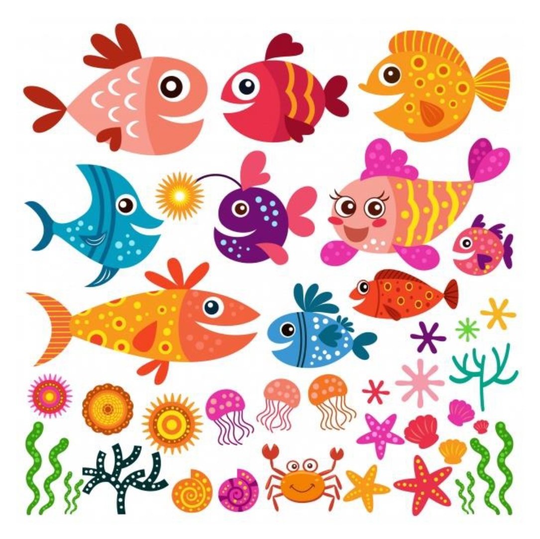 Рыбка вектор