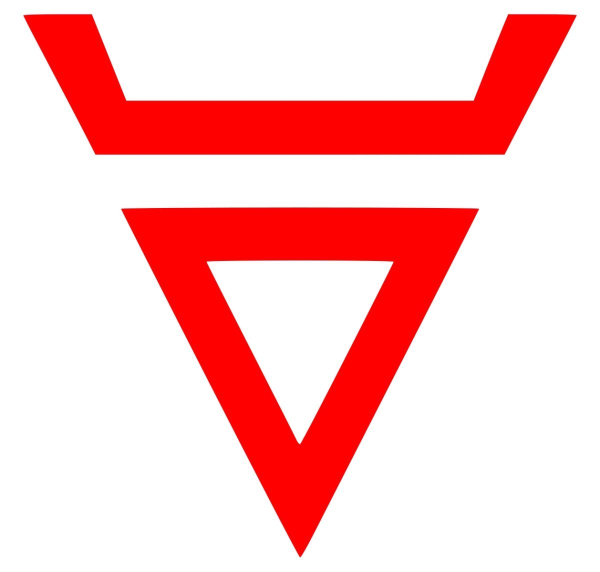 Символ Бога Велеса вектор