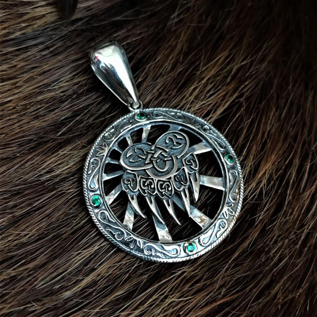 Знак Велеса медвежья лапа