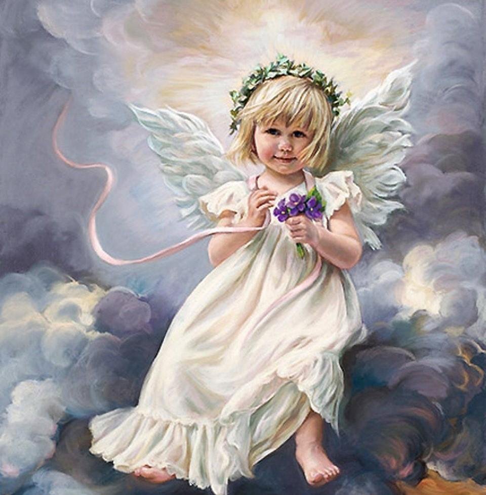 Ruth Morehead ангел молится