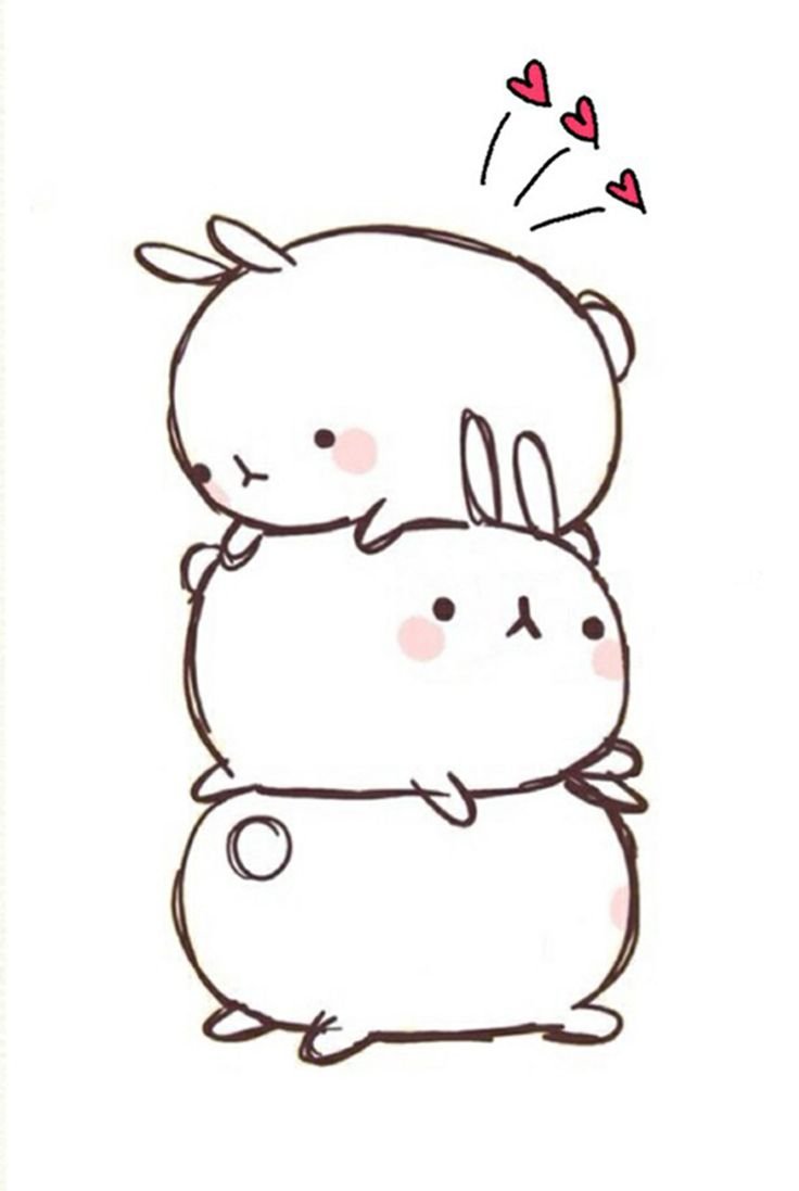 Милые рисунки карандашом