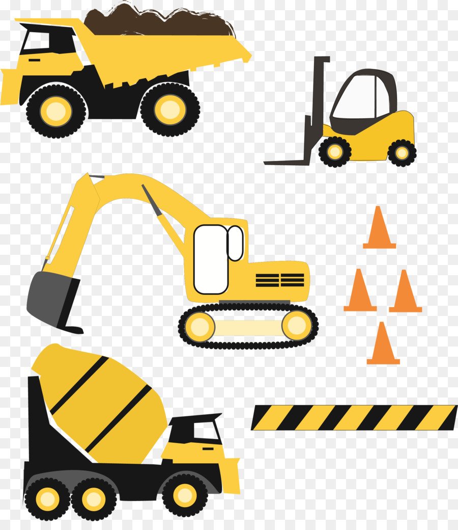 Строительная техника иллюстрация