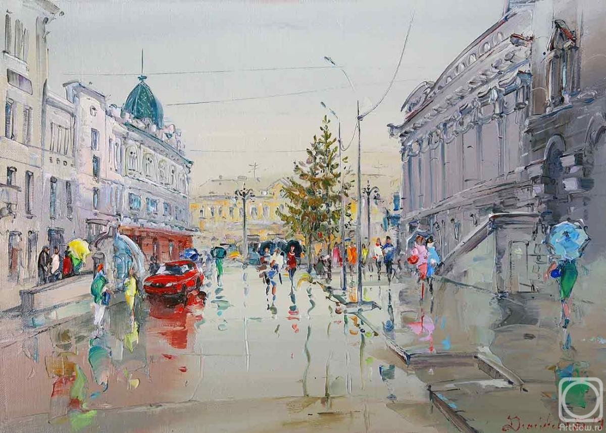 Омский художник Сергей Демиденко