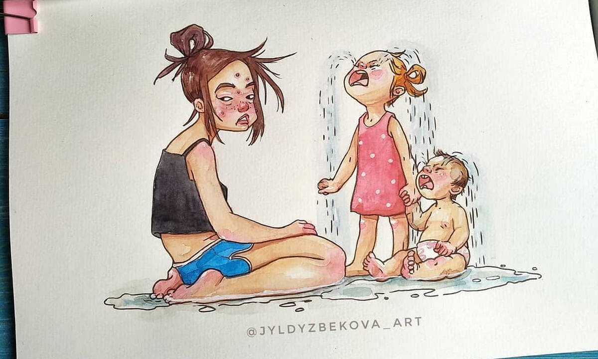 Мама папа и ребенок