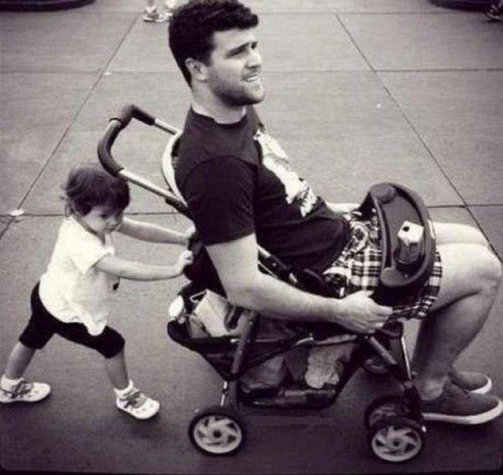 Женщина все успевает