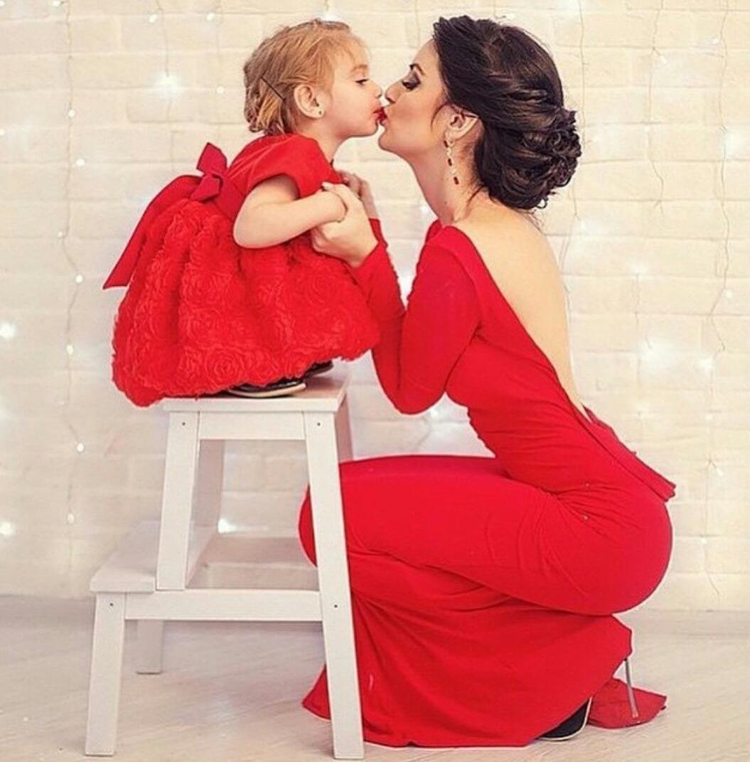 Живопись папа с дочкой