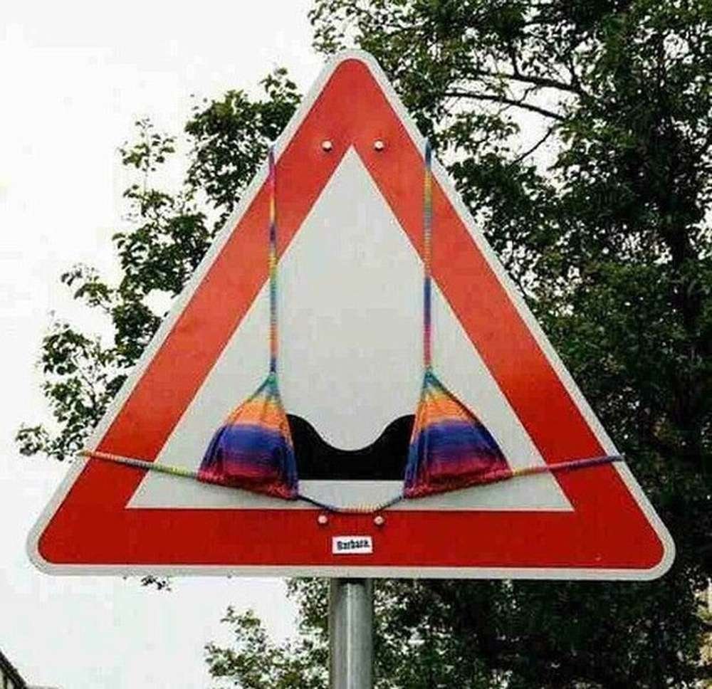 Дорожные знаки приколы